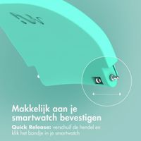 imoshion Flexibel Siliconen bandje - Universeel 20 mm aansluiting - Mintgroen