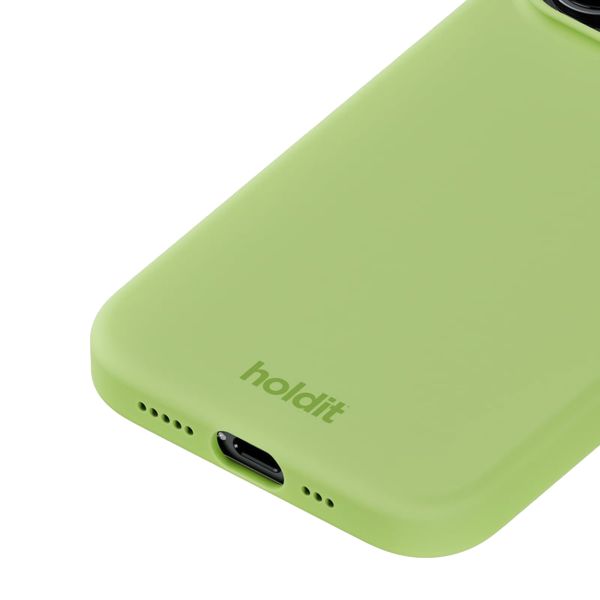 Holdit Silicone Case Apple iPhone 15 Pro - Matcha