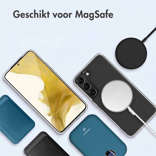 imoshion Protective Backcover met MagSafe Samsung Galaxy S22 - Transparant