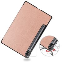 imoshion Trifold Bookcase Samsung Galaxy Tab S8 / S7 - Rosé Goud