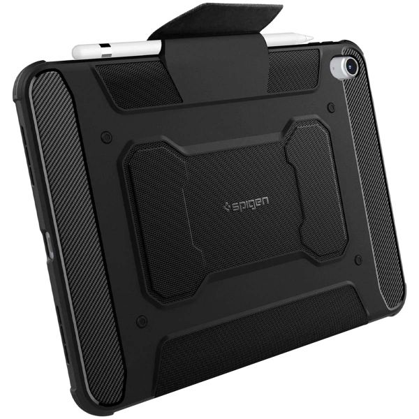 Spigen Rugged Armor Pro Bookcase Apple iPad 11 (2025) 11 inch A16 / iPad 10 (2022) 10.9 inch - Zwart