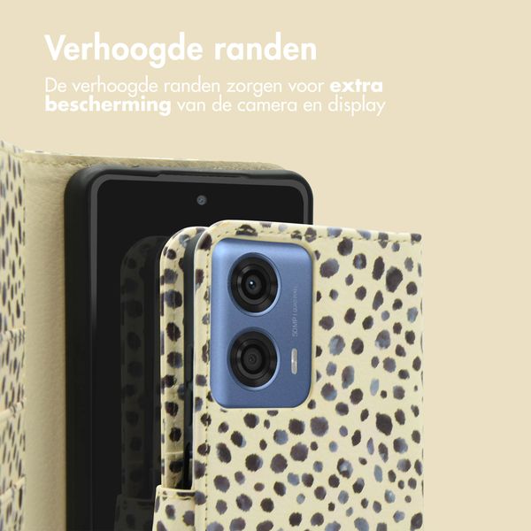 imoshion Design Bookcase Motorola Moto G04 / G24 - Black And White Dots