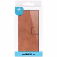 imoshion Luxe Bookcase Samsung Galaxy A01 - Bruin