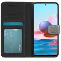 imoshion Luxe Bookcase  Xiaomi Redmi Note 10 (4G) / Note 10S - Grijs