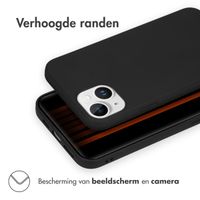 imoshion Color Backcover Apple iPhone 15 Plus - Zwart