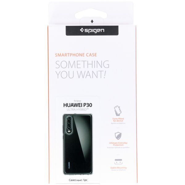 Spigen Ultra Hybrid Backcover Huawei P30 - Transparant