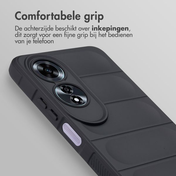 imoshion EasyGrip Backcover Oppo A60 4G - Zwart