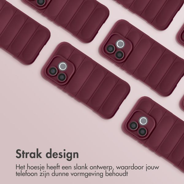 imoshion EasyGrip Backcover Honor 600 Lite - Aubergine