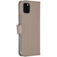 Accezz Wallet Softcase Bookcase Apple iPhone 11 Pro Max - Goud