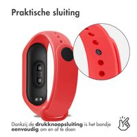 imoshion Siliconen bandje Xiaomi Mi Band 3 / 4 - Rood