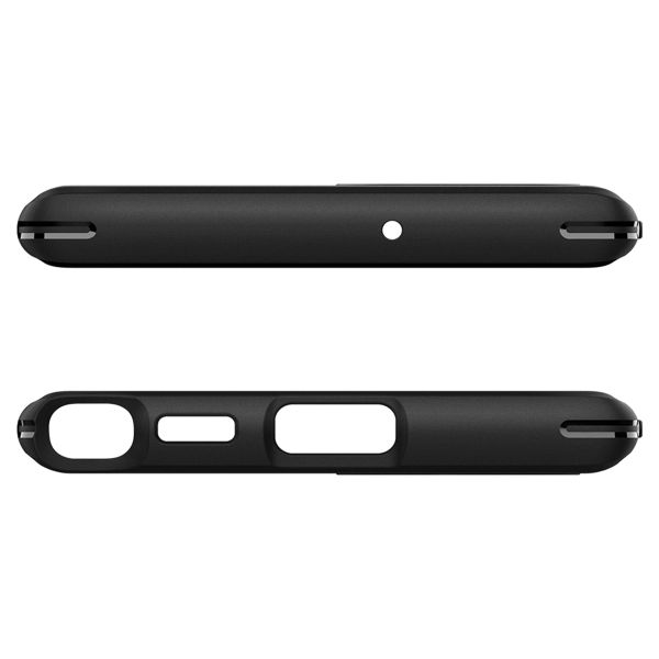 Spigen Rugged Armor Backcover Samsung Galaxy S22 Ultra - Zwart