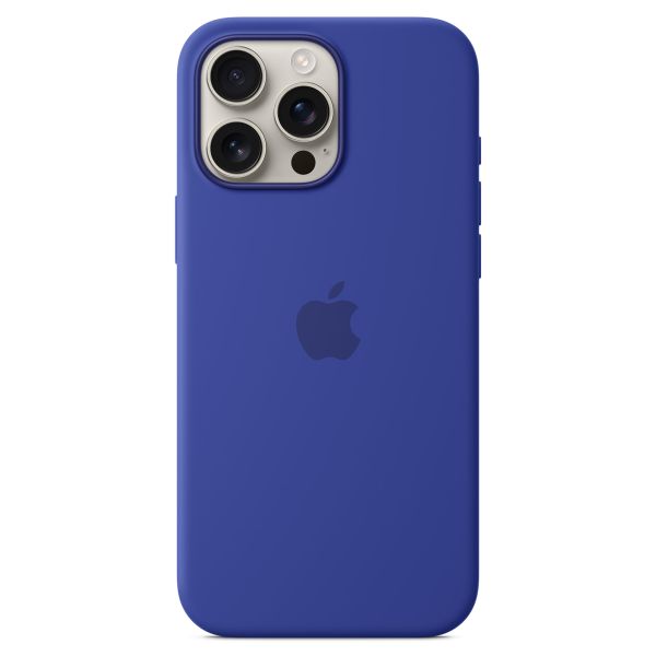 Apple Silicone Backcover MagSafe iPhone 16 Pro Max - Ultramarine