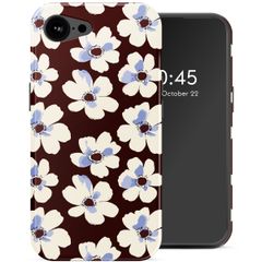 Selencia Vivid Backcover met MagSafe Apple iPhone 16e - Choco Flower Pop