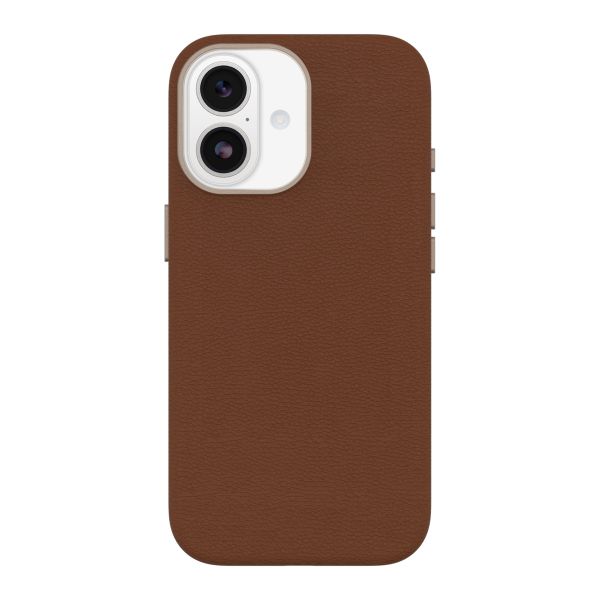 OtterBox Symmetry Cactus leren Backcover met MagSafe Apple iPhone 17 - Desert Sadle