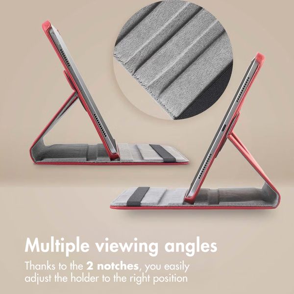 imoshion 360° Rotating Case Samsung Galaxy Tab S11 - Red