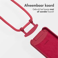 imoshion Color Backcover met afneembaar koord MagSafe Samsung Galaxy S24 / S25 - Red Raspberry