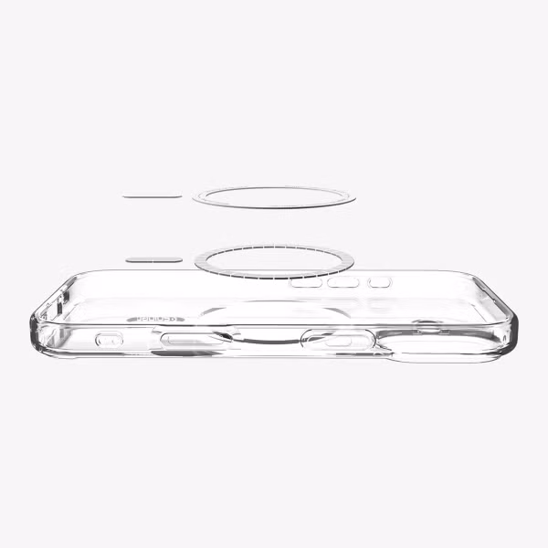 Spigen Ultra Hybrid Backcover MagSafe Apple iPhone 17 - Clear / White