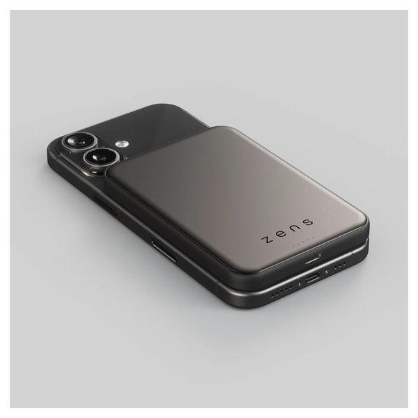 Zens Pro 2 Magnetische Powerbank 5.000 mAh - Semi Solid State - Zwart