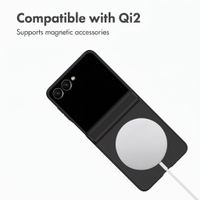 Accezz Colour Back Cover with MagSafe and Ring Stand Samsung Galaxy Z Flip 8 - Black