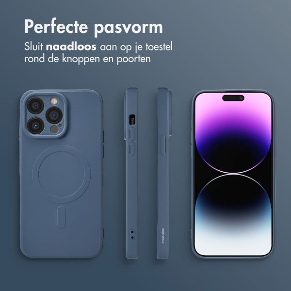 imoshion Color Backcover met MagSafe Apple iPhone 14 Pro Max - Donkerblauw