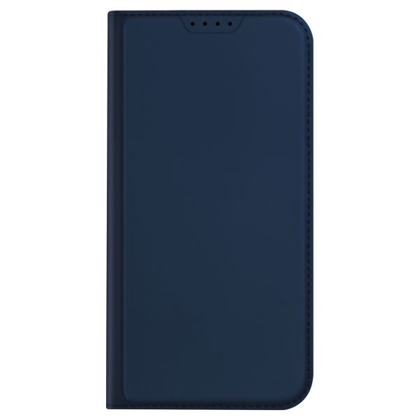 Dux Ducis Slim Softcase Bookcase iPhone 15 - Donkerblauw