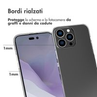 Accezz Clear Backcover Apple iPhone 14 Pro Max - Transparant