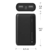 dbramante1928 re-charge | Powerbank 10.000 mAh - Zwart