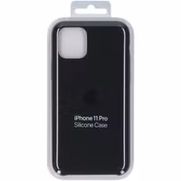 Apple Silicone Backcover Apple iPhone 11 Pro - Black