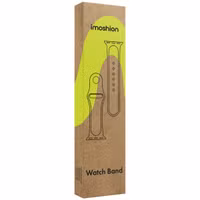 imoshion Stalen bandje Apple Watch Series 1 t/m 9 / SE (38/40/41 mm) | Series 10 (42 mm) - Sterrenlicht