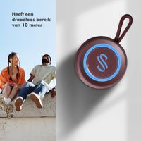 Selencia AquaPlay Bluetooth Speaker - Draadloze speaker - Waterproof - Bordeaux