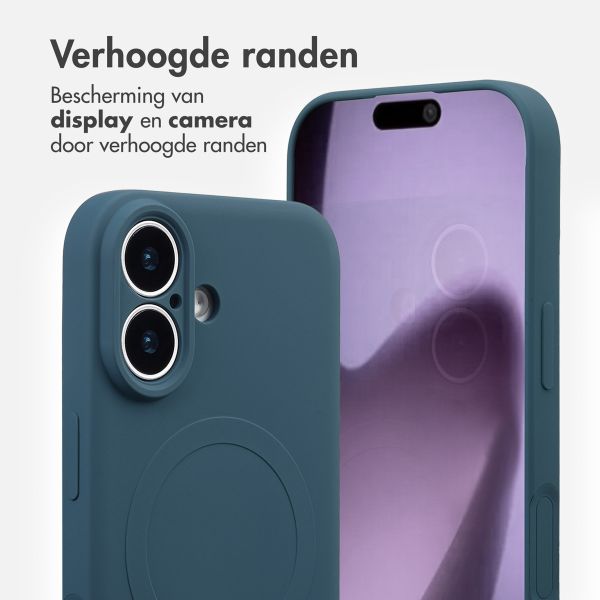 imoshion Color Backcover met MagSafe Apple iPhone 17 - Donkerblauw