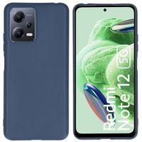 imoshion Color Backcover Xiaomi Redmi Note 12 / Xiaomi Poco X5 5G - Donkerblauw