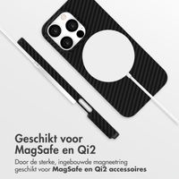 Accezz MagSafe Kevlar Backcover Apple iPhone 15 Pro - Zwart