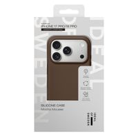 iDeal of Sweden Silicone Case met MagSafe Apple iPhone 18 Pro / 17 Pro - Mocha Mousse