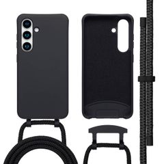 imoshion Color Backcover met afneembaar koord MagSafe Samsung Galaxy S24 / S25 - Zwart