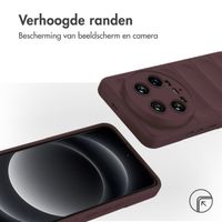 imoshion EasyGrip Backcover Xiaomi 14 Ultra - Aubergine