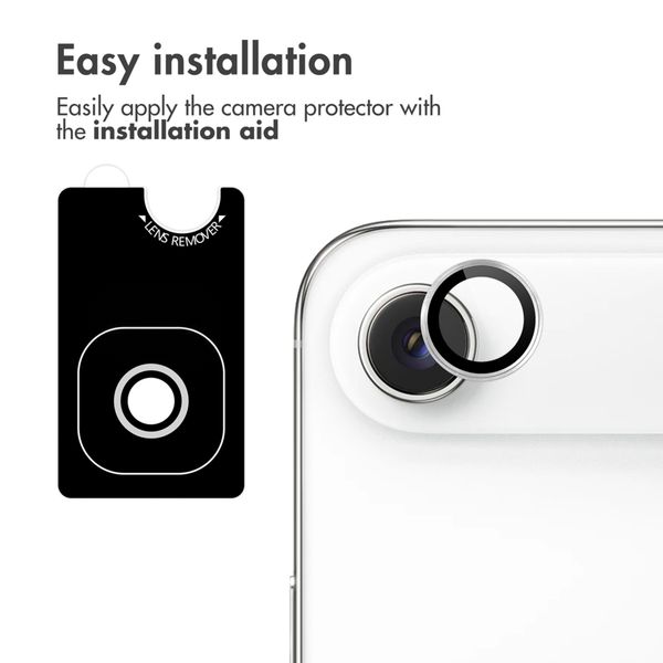 imoshion Camera Protector Glass 2-pack Apple iPhone Air - Silver