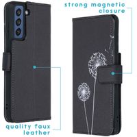 imoshion Design Softcase Bookcase Galaxy S21 FE - Dandelion