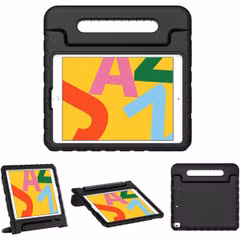 imoshion Kidsproof Backcover met handvat Apple iPad 9 (2021) 10.2 inch / iPad 8 (2020) 10.2 inch / iPad 7 (2019) 10.2 inch - Zwart