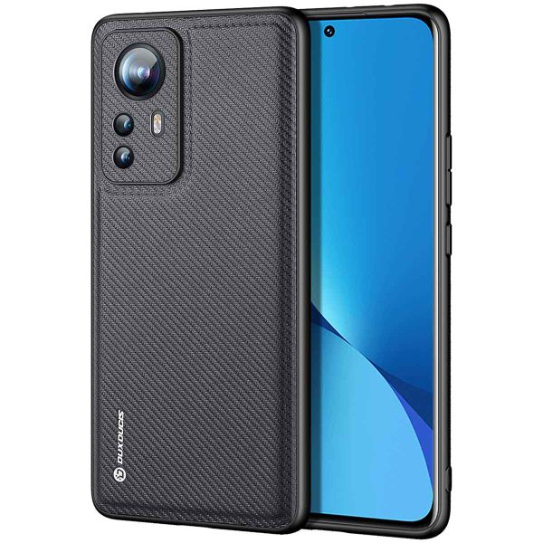 Dux Ducis Fino Backcover Xiaomi 12 / 12X - Zwart