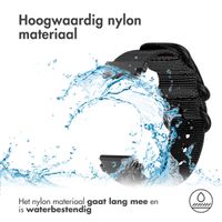 imoshion Nylon bandje - Universeel 20 mm aansluiting - Zwart