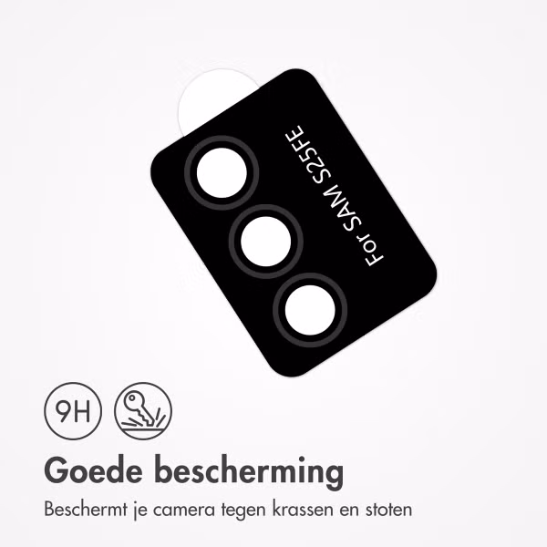 imoshion 2 Pack Camera lens protector voor de Samsung Galaxy S25 FE - Zwart