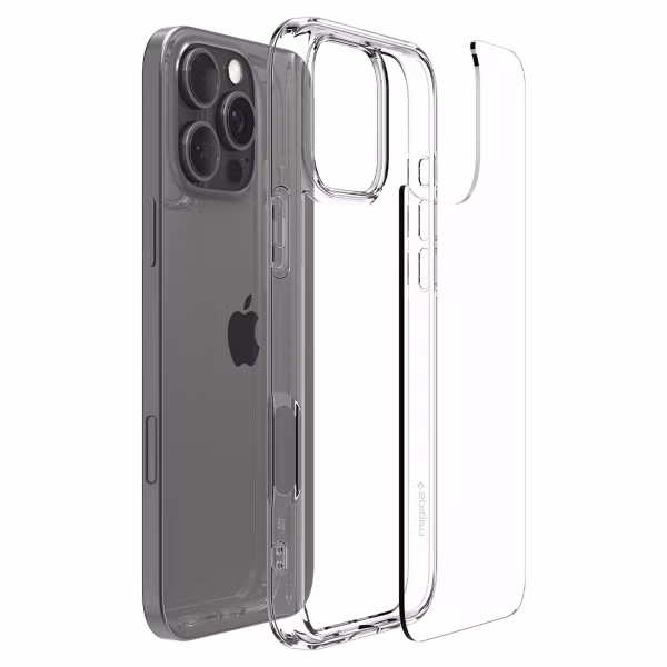 Spigen Ultra Hybrid Backcover Apple iPhone 16 Pro Max - Crystal Clear