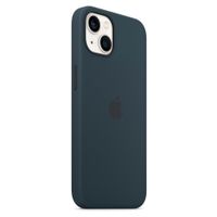 Apple Silicone Backcover MagSafe Apple iPhone 13 - Donkerblauw