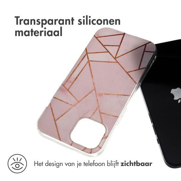 imoshion Design hoesje Apple iPhone 15 - Pink Graphic