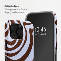 Selencia Vivid Back Cover Apple iPhone 16 Pro - Dream Swirl Chocolate