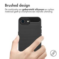 imoshion Brushed Backcover iPhone SE 4 - Zwart