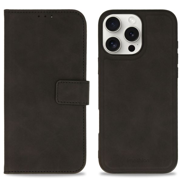 imoshion Uitneembare 2-in-1 Luxe Bookcase Apple iPhone 16 Pro Max - Zwart