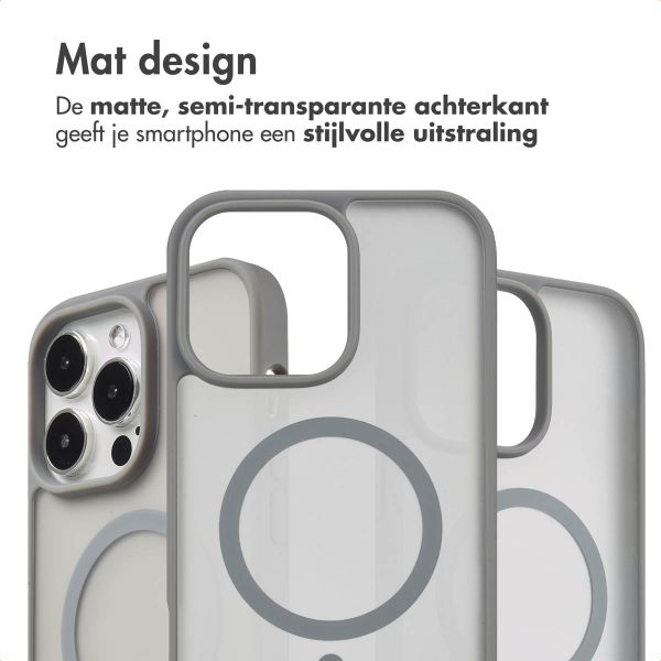 imoshion Color Guard Backcover met MagSafe iPhone 14 Pro Max - Grijs