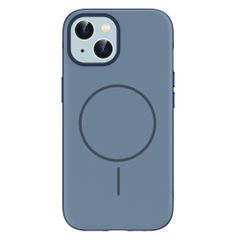 imoshion Color Backcover met Thin MagSafe Ring Apple iPhone 15 - Donkerblauw